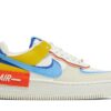 ( Women ) Nike Air Force 1 Low Shadow ‘Sail Game Royal Rush Orange University Blue’ CI0919-115