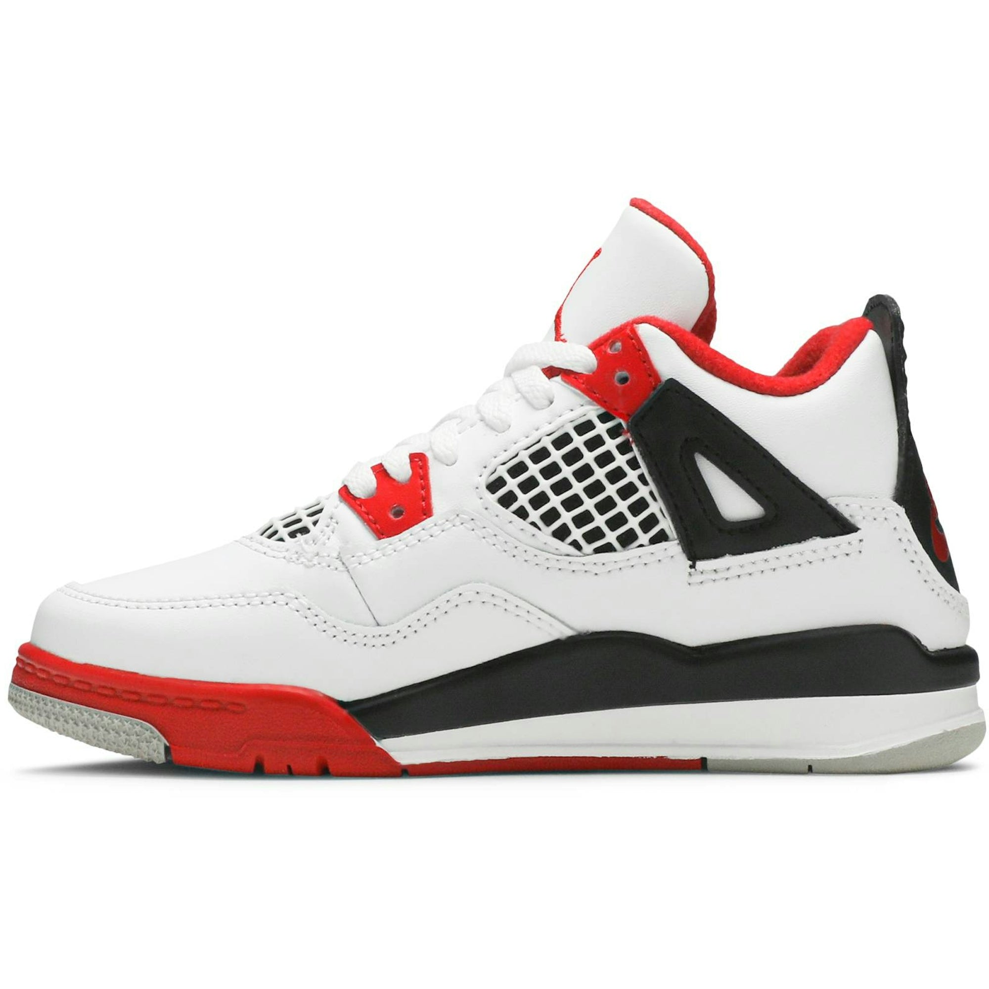 ( Preschool ) Air Jordan 4 Retro OG ‘Fire Red’ 2020 BQ7669-160 - Image 3