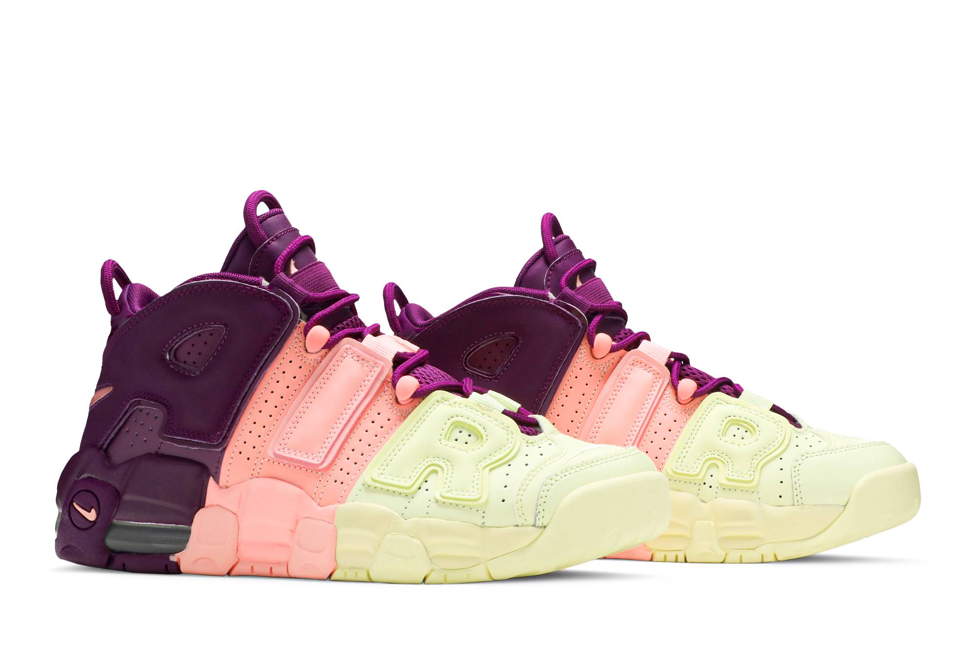 ( Grade School ) Nike Air More Uptempo Lucky Charms AV8237-800 - Image 8