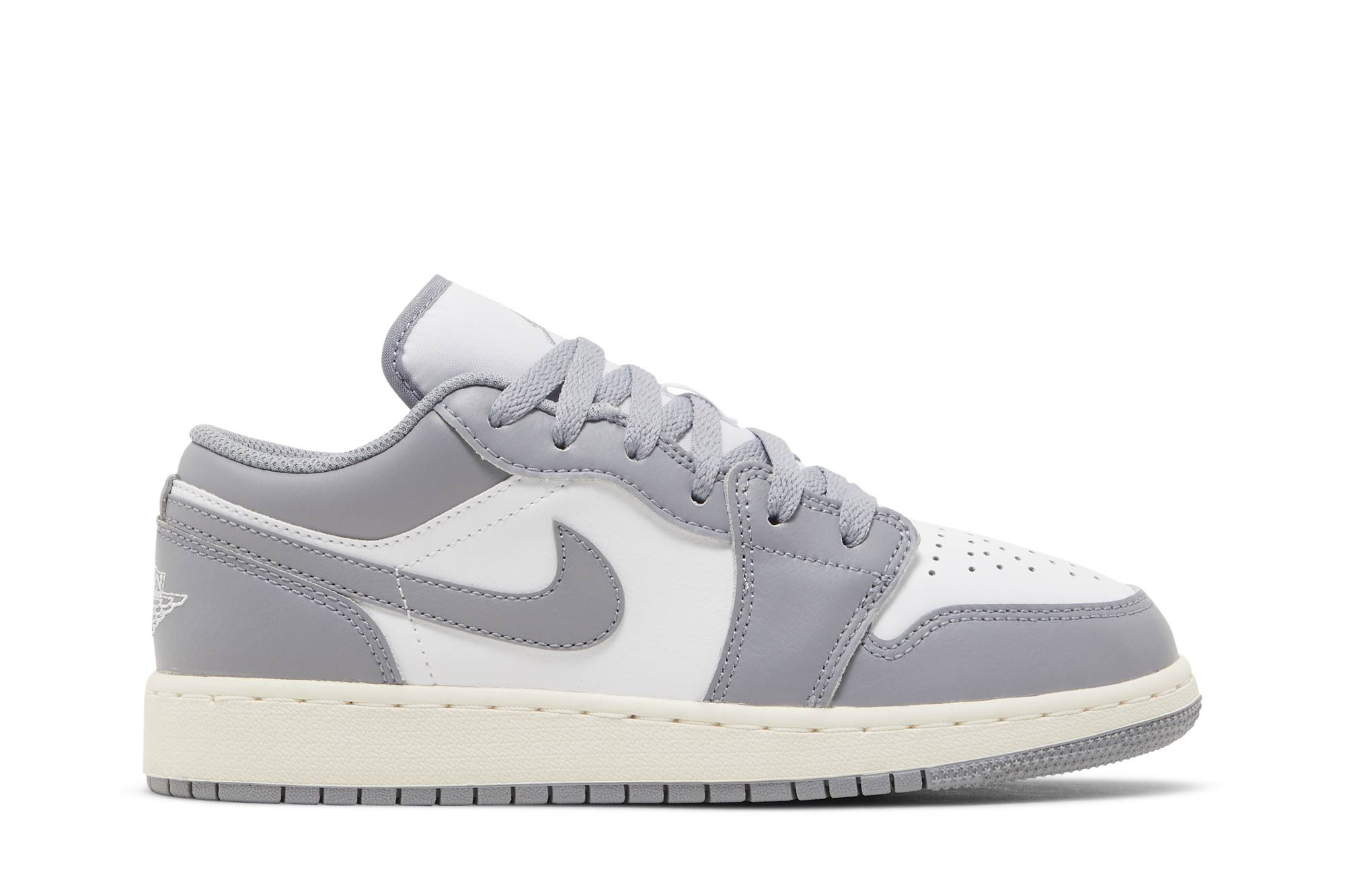 ( Grade School ) Air Jordan 1 Low ‘Vintage Grey’ 553560-053