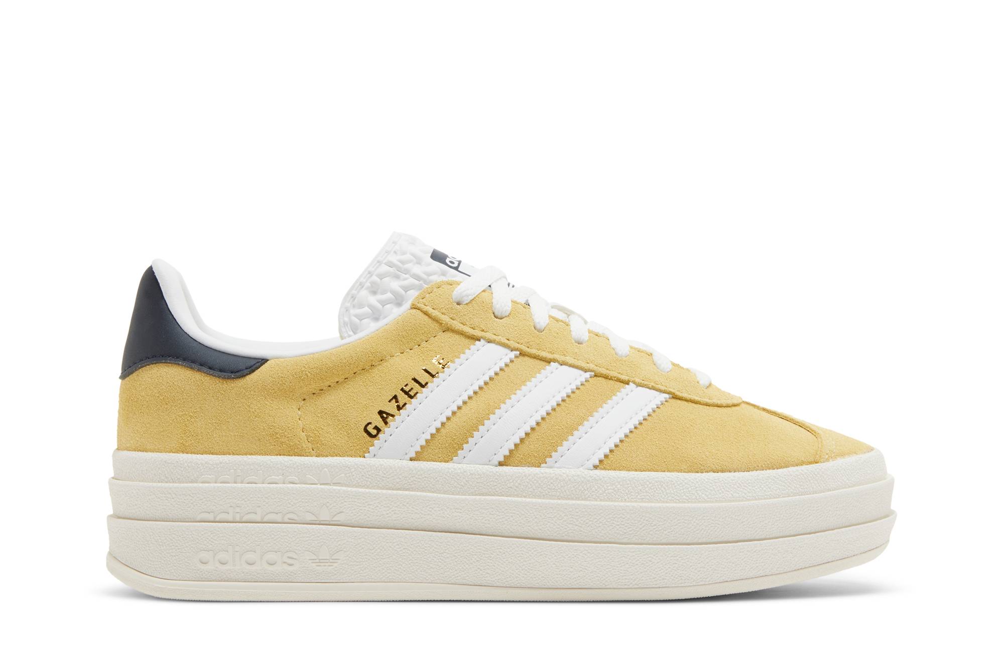 ( Women ) Adidas Gazelle Bold Almost Yellow HQ6891