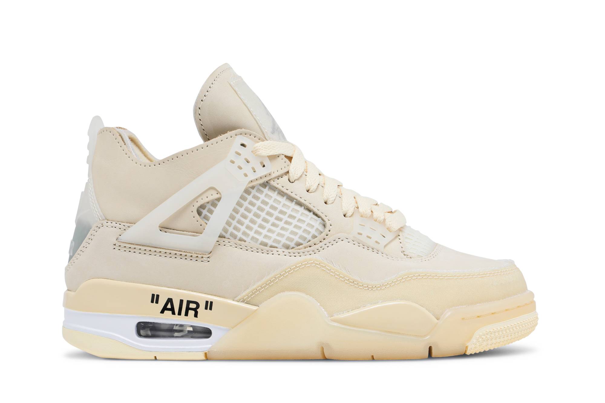 ( Women ) Off-White X Air Jordan 4 SP Sail CV9388-100