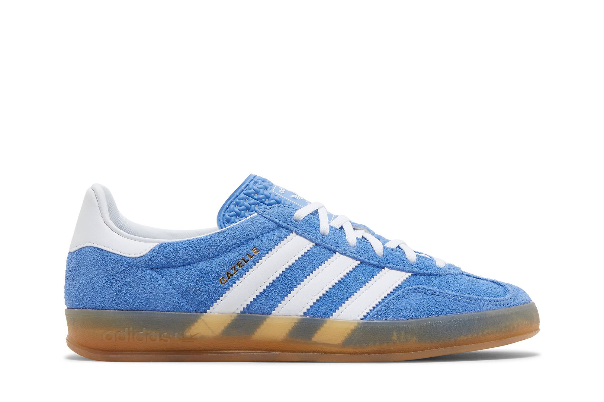 ( Women ) Adidas Gazelle Indoor ‘Blue Fusion Gum’ HQ8717
