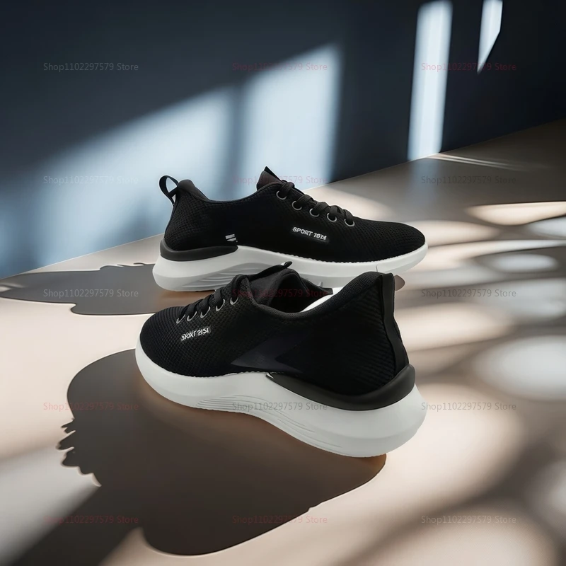 Elevate Your Run: Ultra-Lightweight Breathable Athletic Sneakers for Women - Perfect for Spring & Autumn Activities! - Image 4