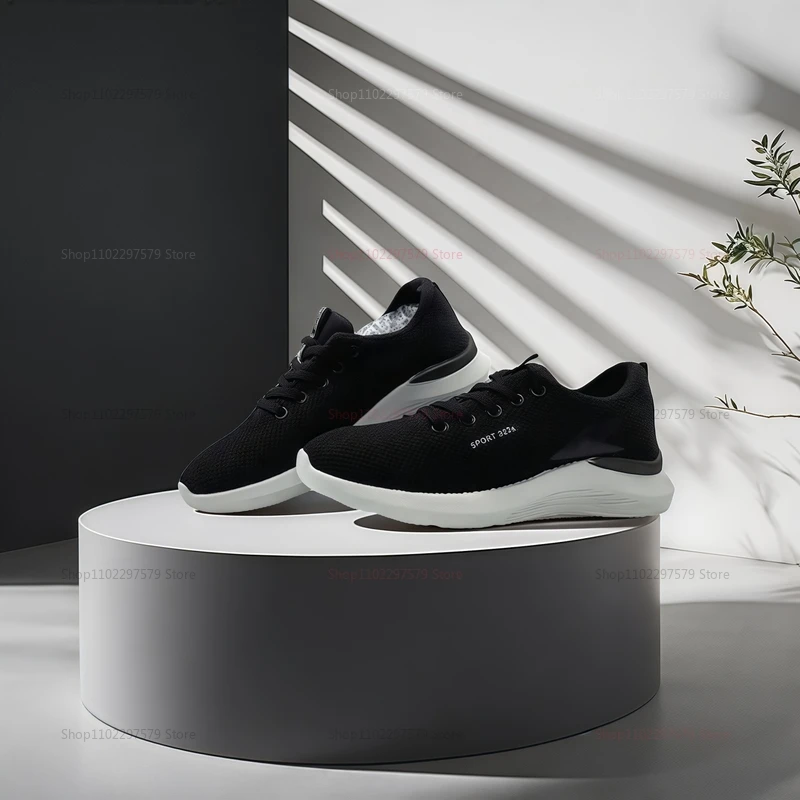 Elevate Your Run: Ultra-Lightweight Breathable Athletic Sneakers for Women - Perfect for Spring & Autumn Activities! - Image 2