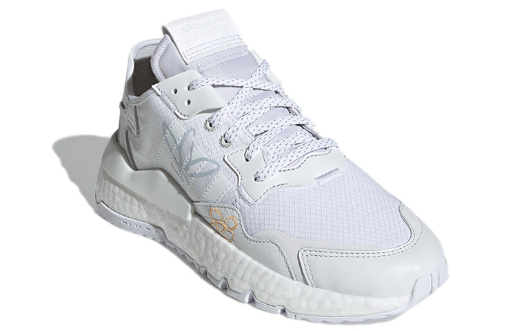 ( Women ) Adidas Originals Nite Jogger White Grey GZ3229 - Image 3
