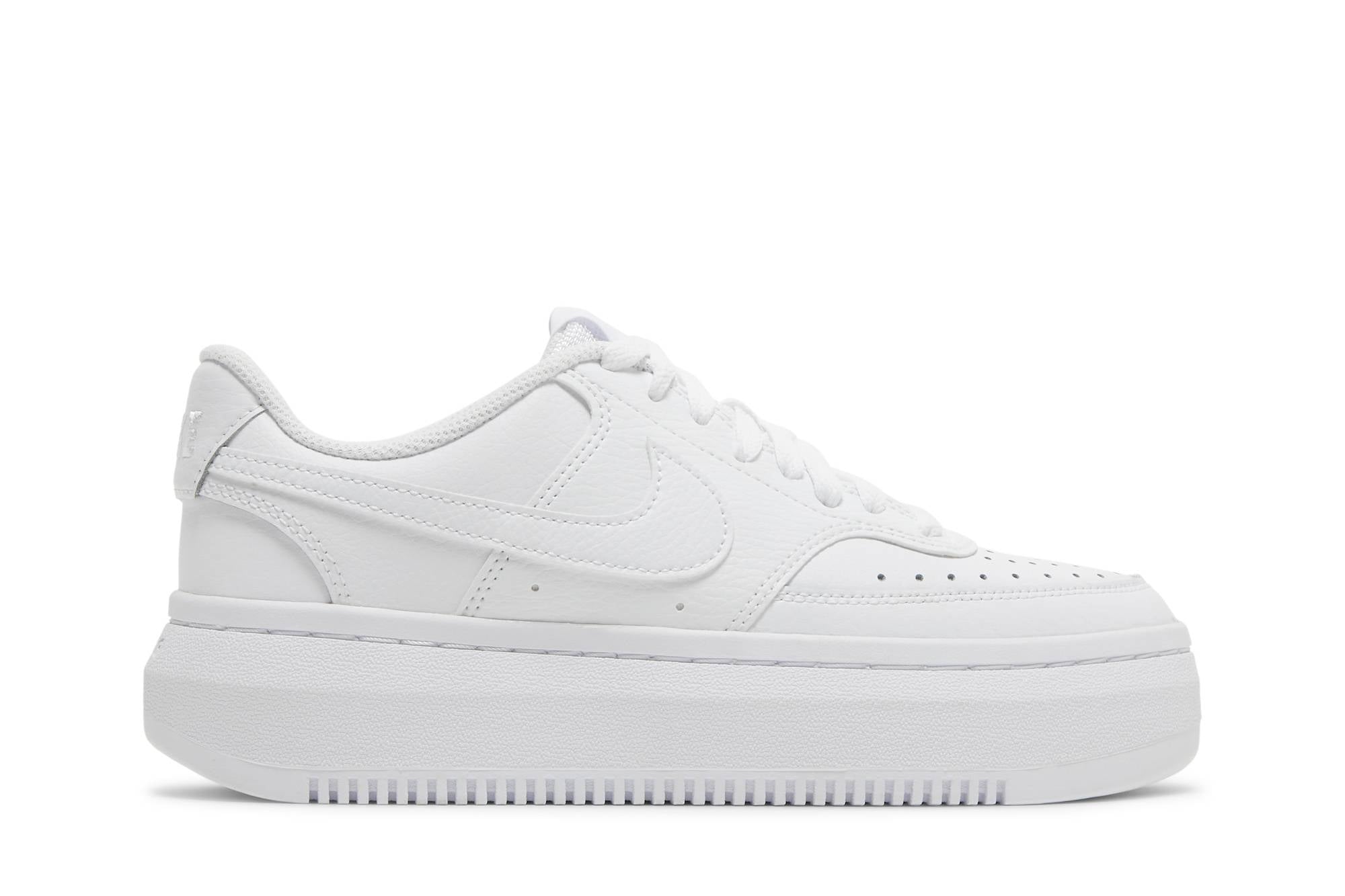 ( Women ) Nike Court Vision Alta Low ‘Triple White’ DM0113-100