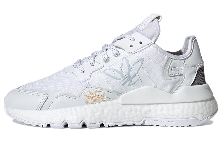 ( Women ) Adidas Originals Nite Jogger White Grey GZ3229