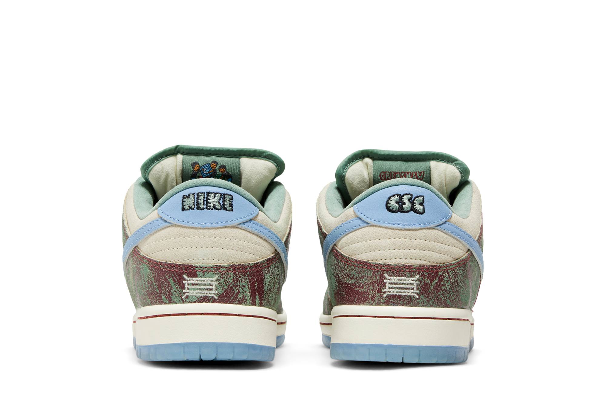 Crenshaw Skate Club X Nike Dunk Low SB ‘Multi’ FN4193-100 - Image 6