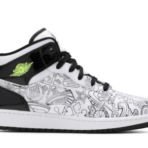 ( Grade School ) Air Jordan 1 Mid ‘DIY’ DC4099-100