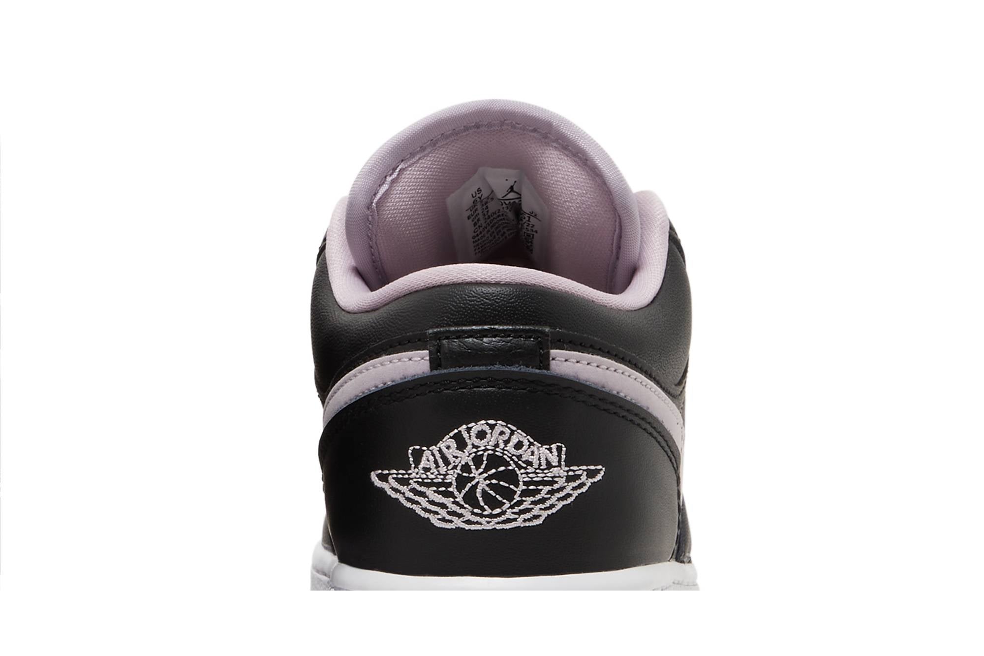 ( Grade School ) Air Jordan 1 Low SE ‘Black Iced Lilac’ DV1333-051 - Image 7