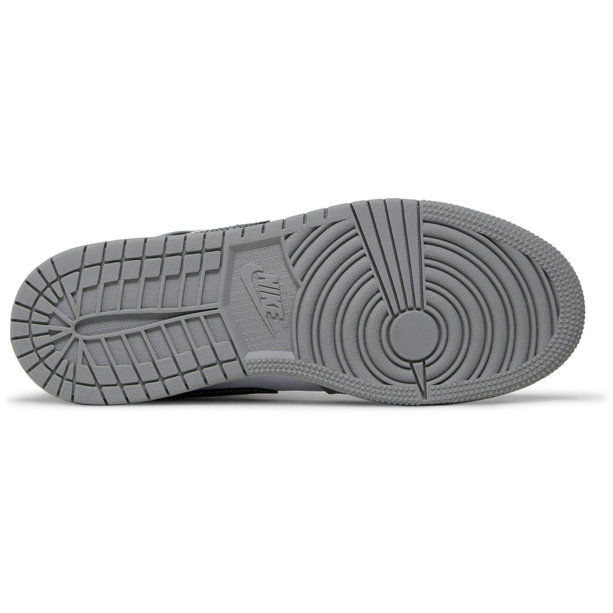 ( Grade School ) Air Jordan 1 Mid Greyscale 554725-078 - Image 4