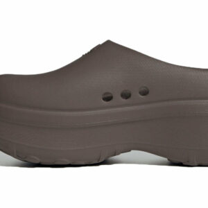 ( Women ) Adidas Originals Adilette Clog Plush Brown IH3360