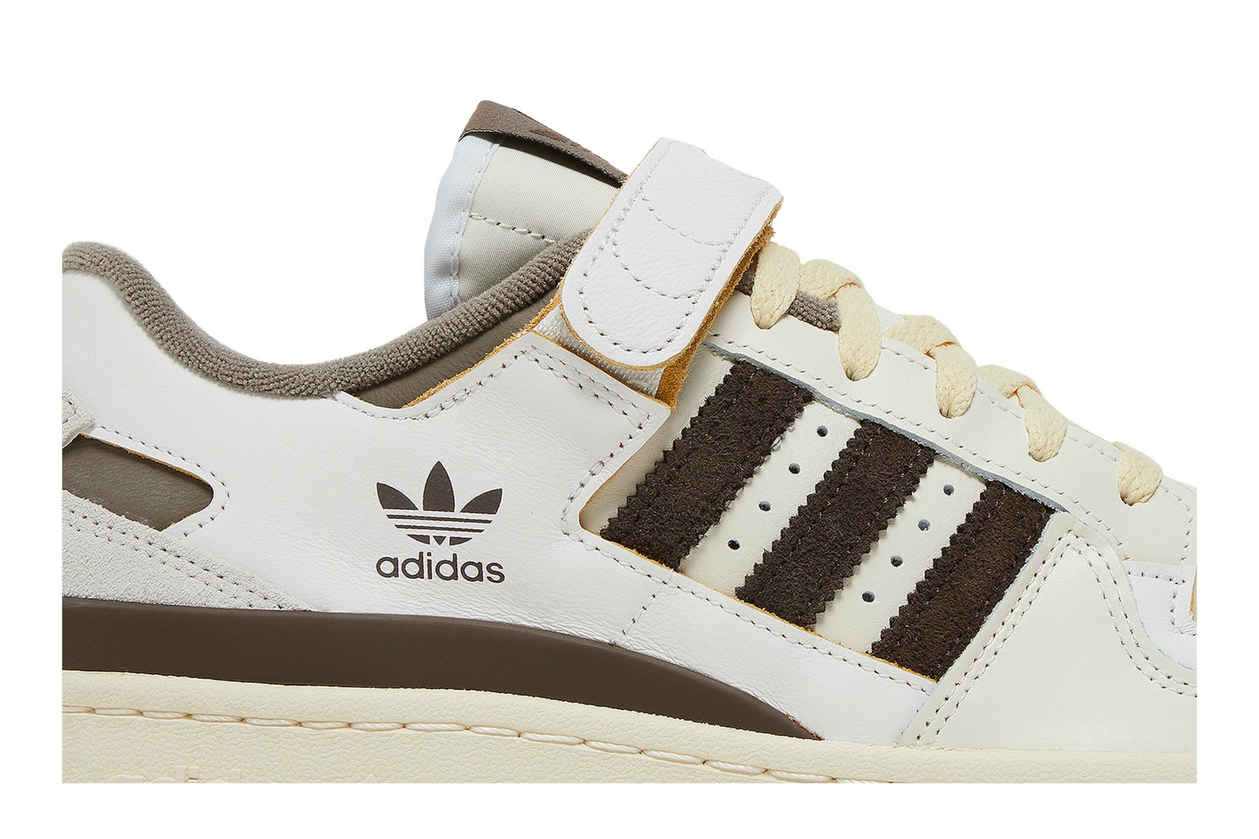 Adidas Forum 84 Low ‘Off White Brown’ GX4567 - Image 2