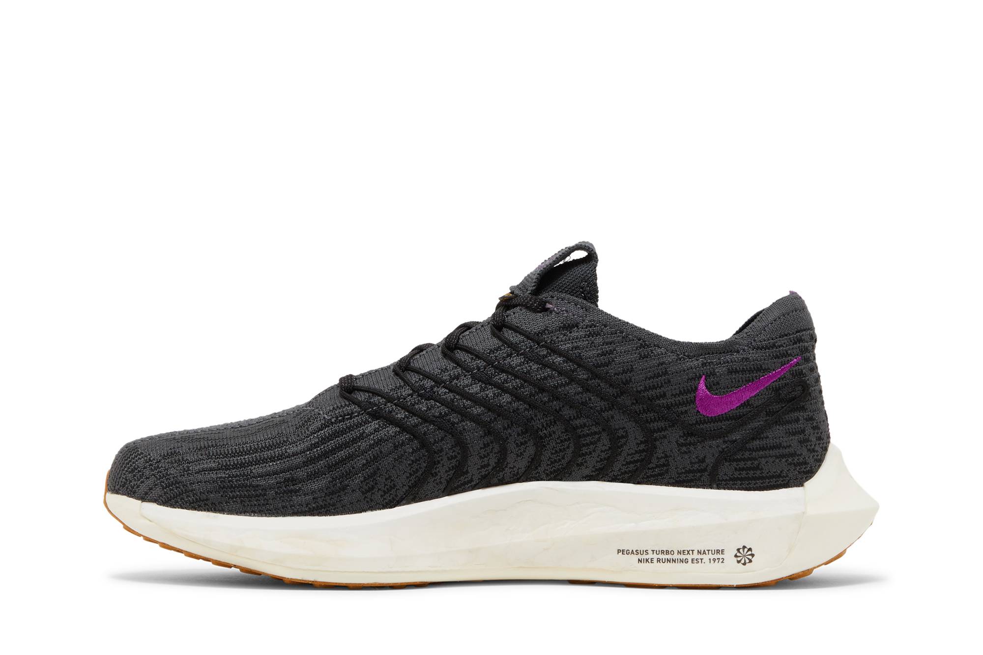 Nike Pegasus Turbo Next Nature Black Vivid Purple DM3413-003 - Image 3