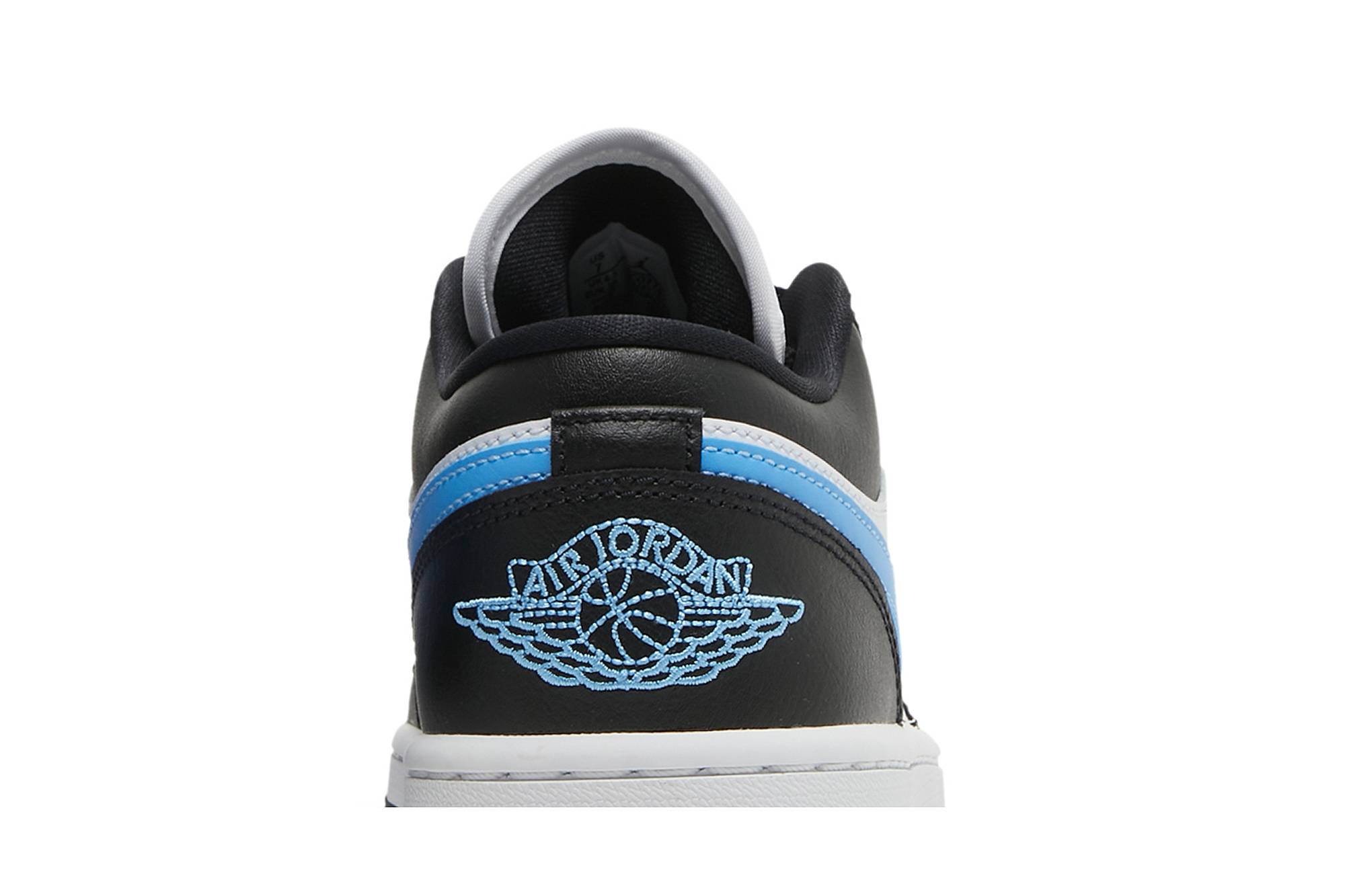 ( Women ) Air Jordan 1 Low ‘Black University Blue’ DC0774-041 - Image 7