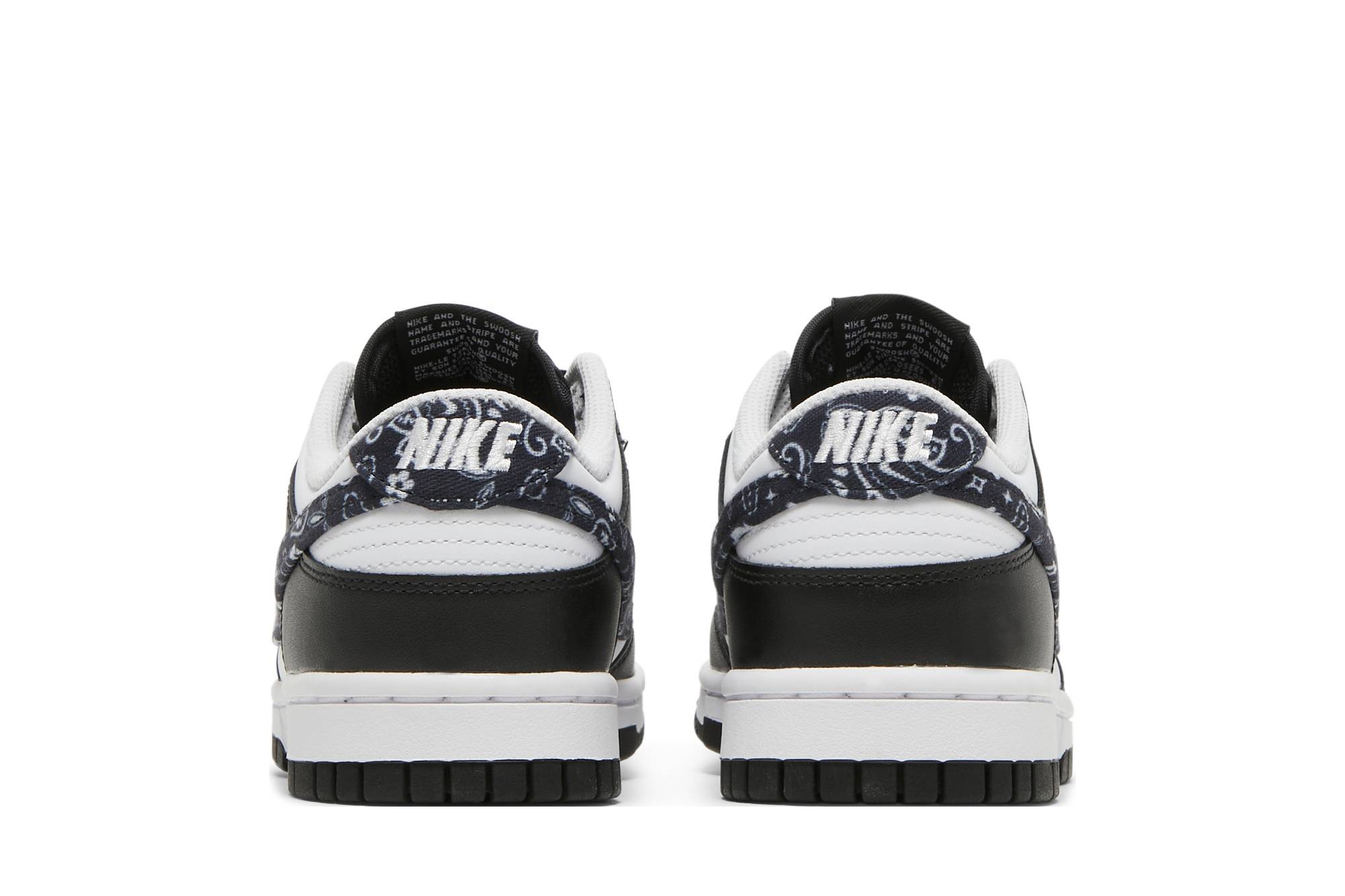 ( Women ) Nike Dunk Low Black Paisley DH4401-100 - Image 6