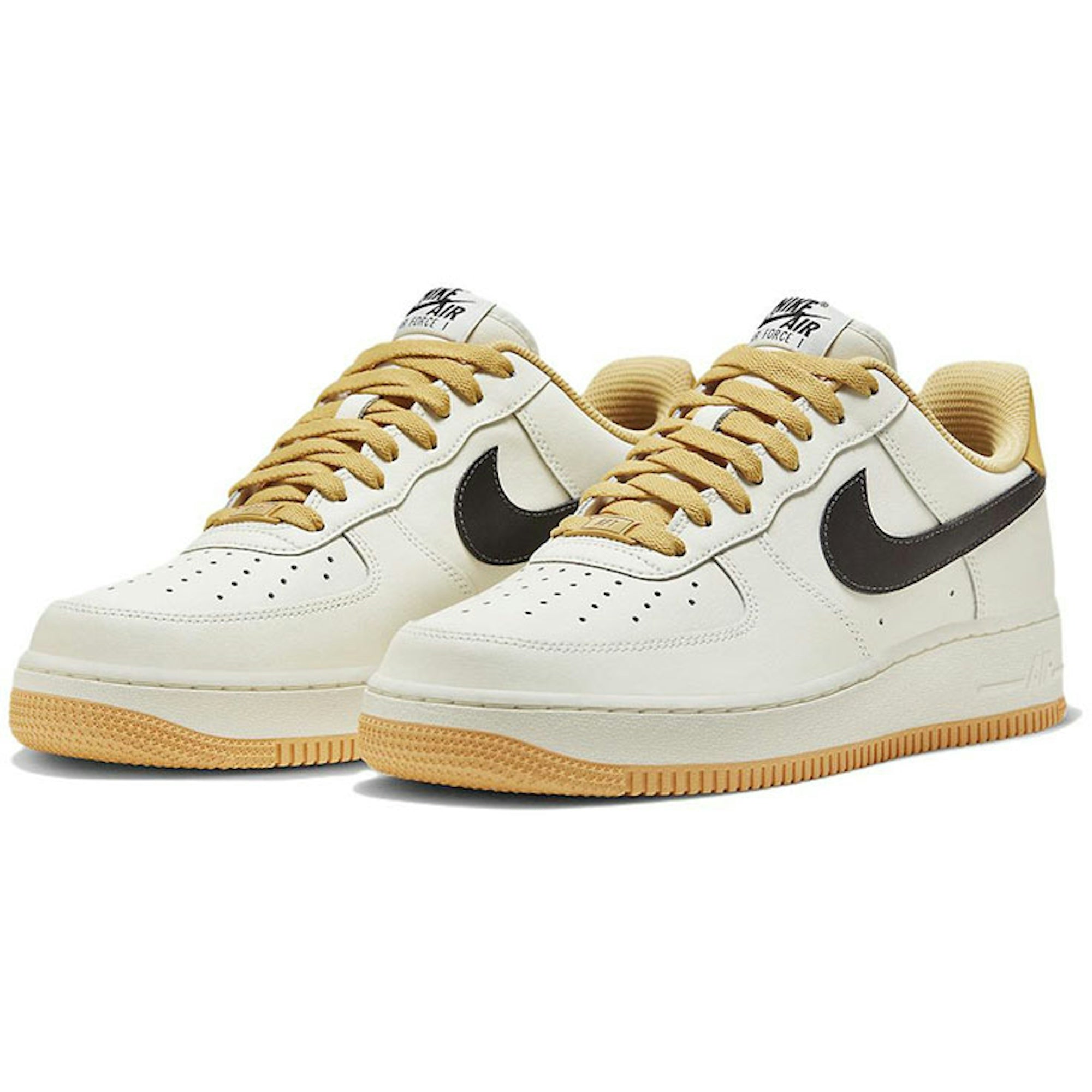 Nike Air Force 1 ’07 LV8 ‘Sail Tan Black’ FD9063-101 - Image 3