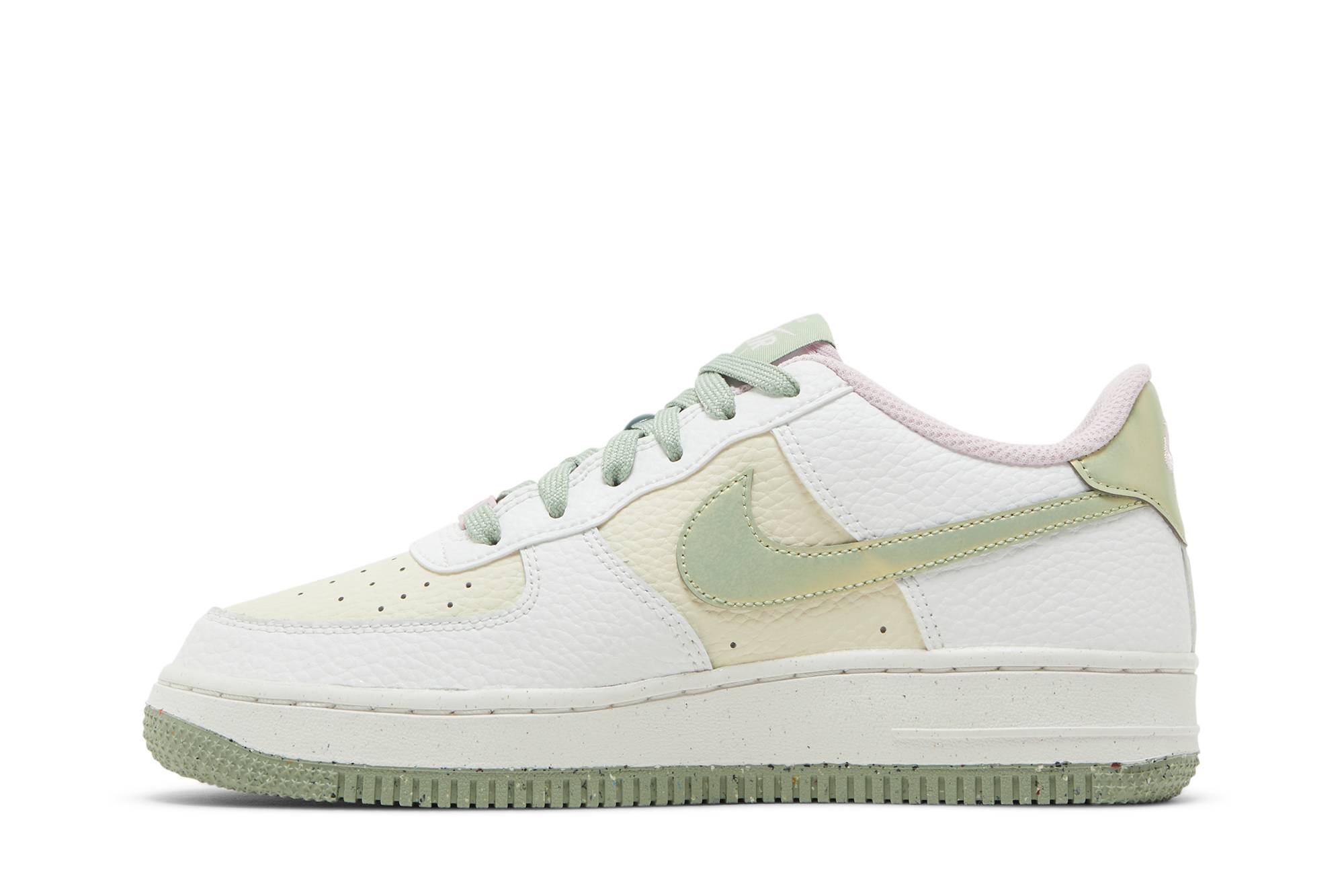 ( Grade School ) Nike Air Force 1 Low LV8 ‘Muted Green’ DQ0360-100 - Image 3