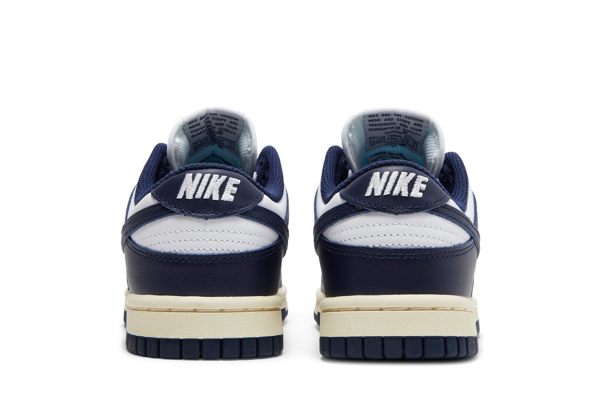Nike Dunk Low Navy Womens - Image 5