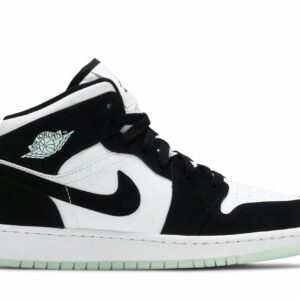 ( Grade School ) Air Jordan 1 Mid SE Glow In The Dark Panda BQ6931-103