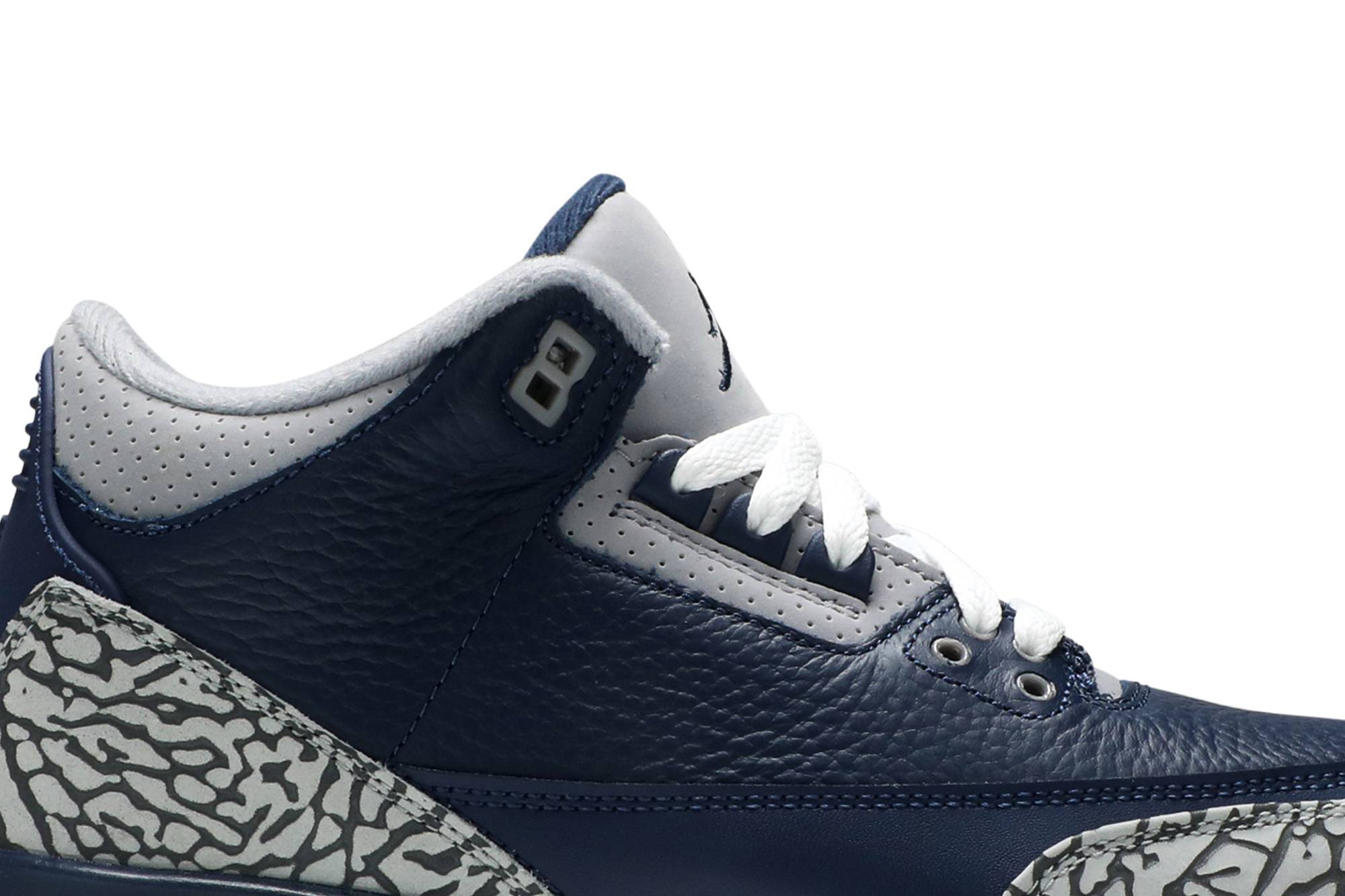 ( Grade School ) Air Jordan 3 Retro Georgetown 398614-401 - Image 9