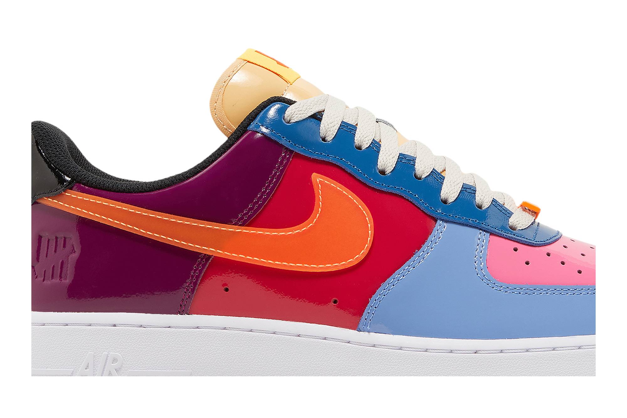 UNDEFEATED X Nike Air Force 1 Low Multicolor DV5255-400 - Image 2