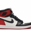 Air Jordan 1 Retro High ‘Satin Black Toe’ Unfading Sneaker
