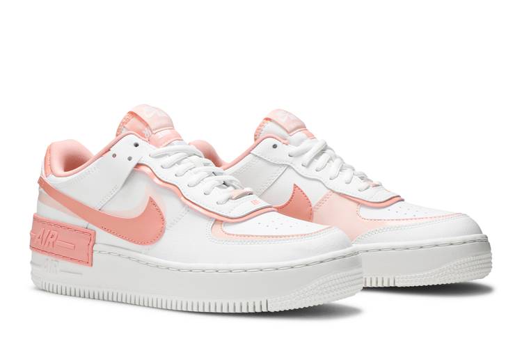 ( Women ) Nike Air Force 1 Shadow ‘Washed Coral’ CJ1641-101 - Image 8