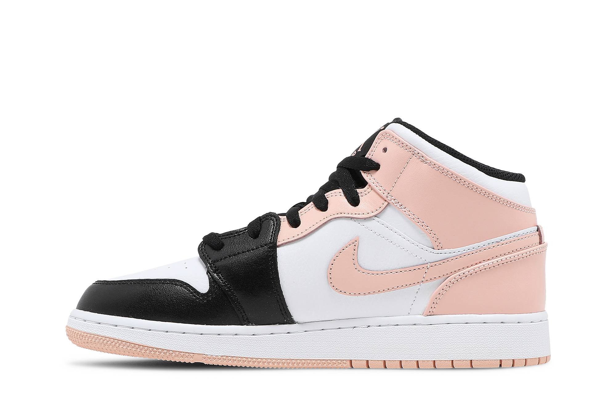 ( Grade School ) Air Jordan 1 Mid Crimson Tint 554725-133 - Image 3