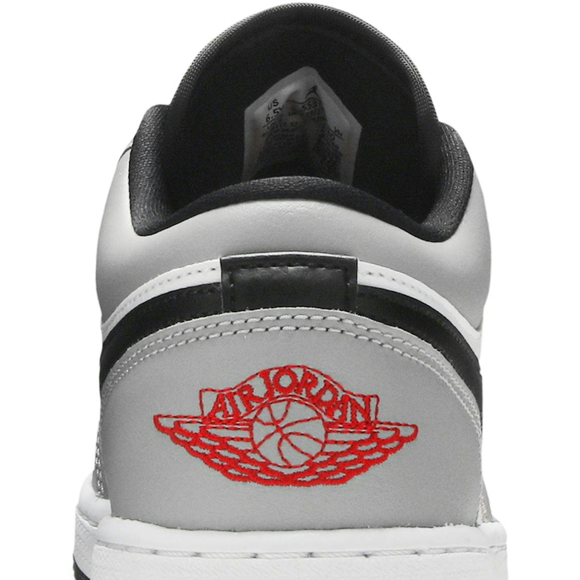 ( Grade School ) Air Jordan 1 Low ‘Light Smoke Grey’ 553560-030 - Image 7