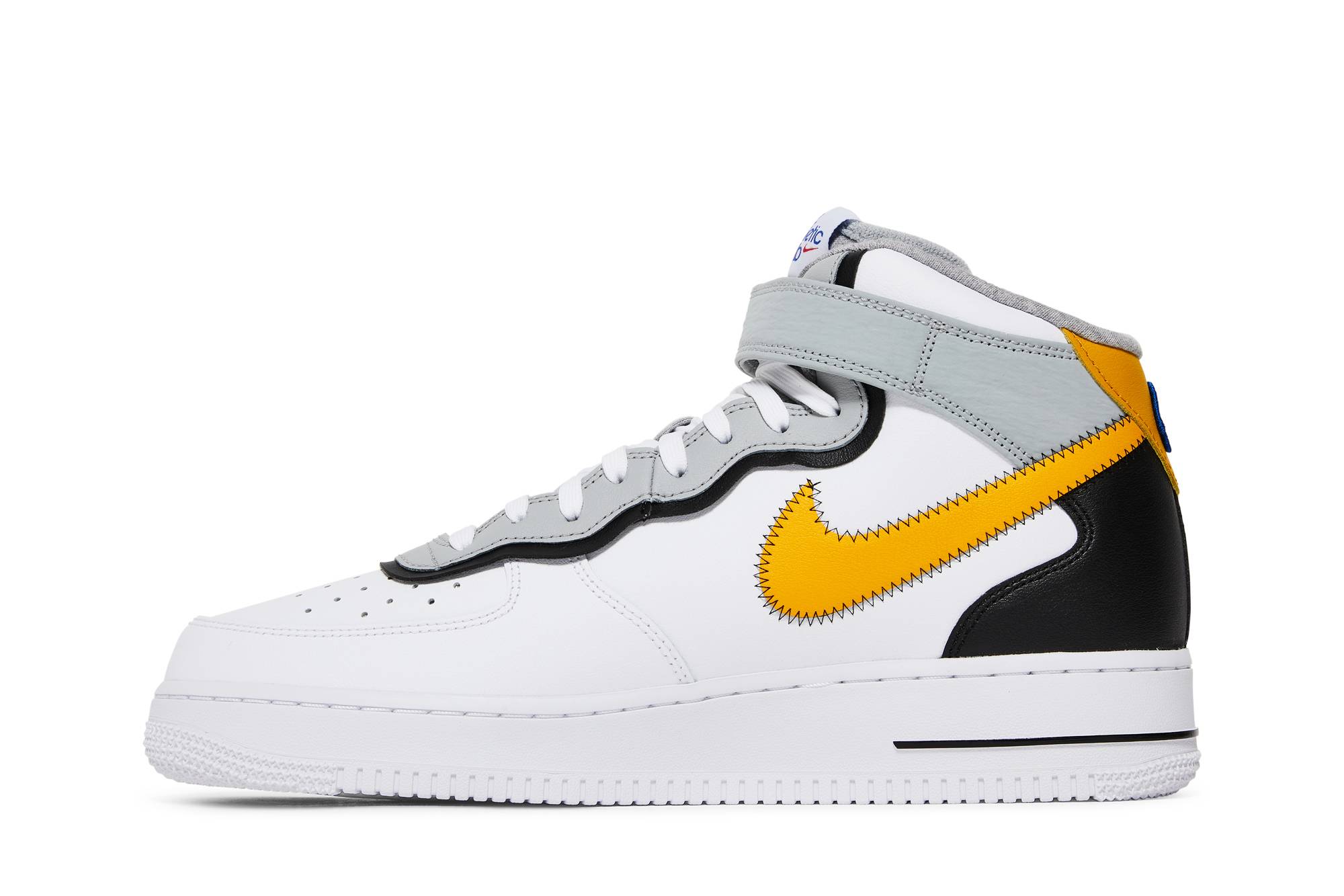 Nike Air Force 1 Mid Athletic Club White Yellow DH7451-101 - Image 3