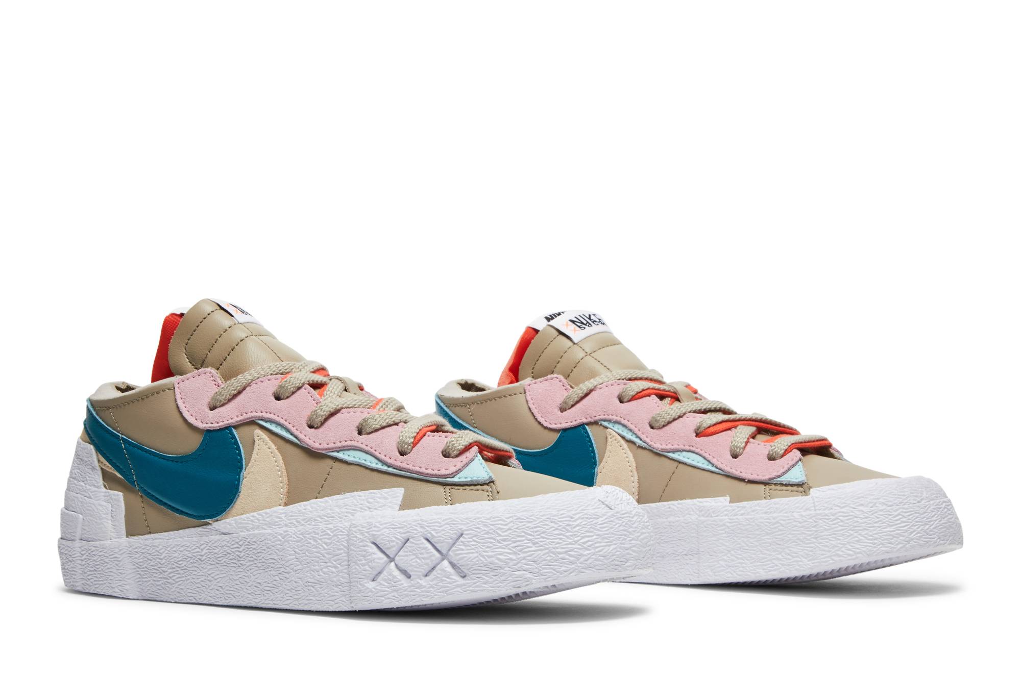 KAWS X Sacai X Nike Blazer Low Reed DM7901-200 - Image 15