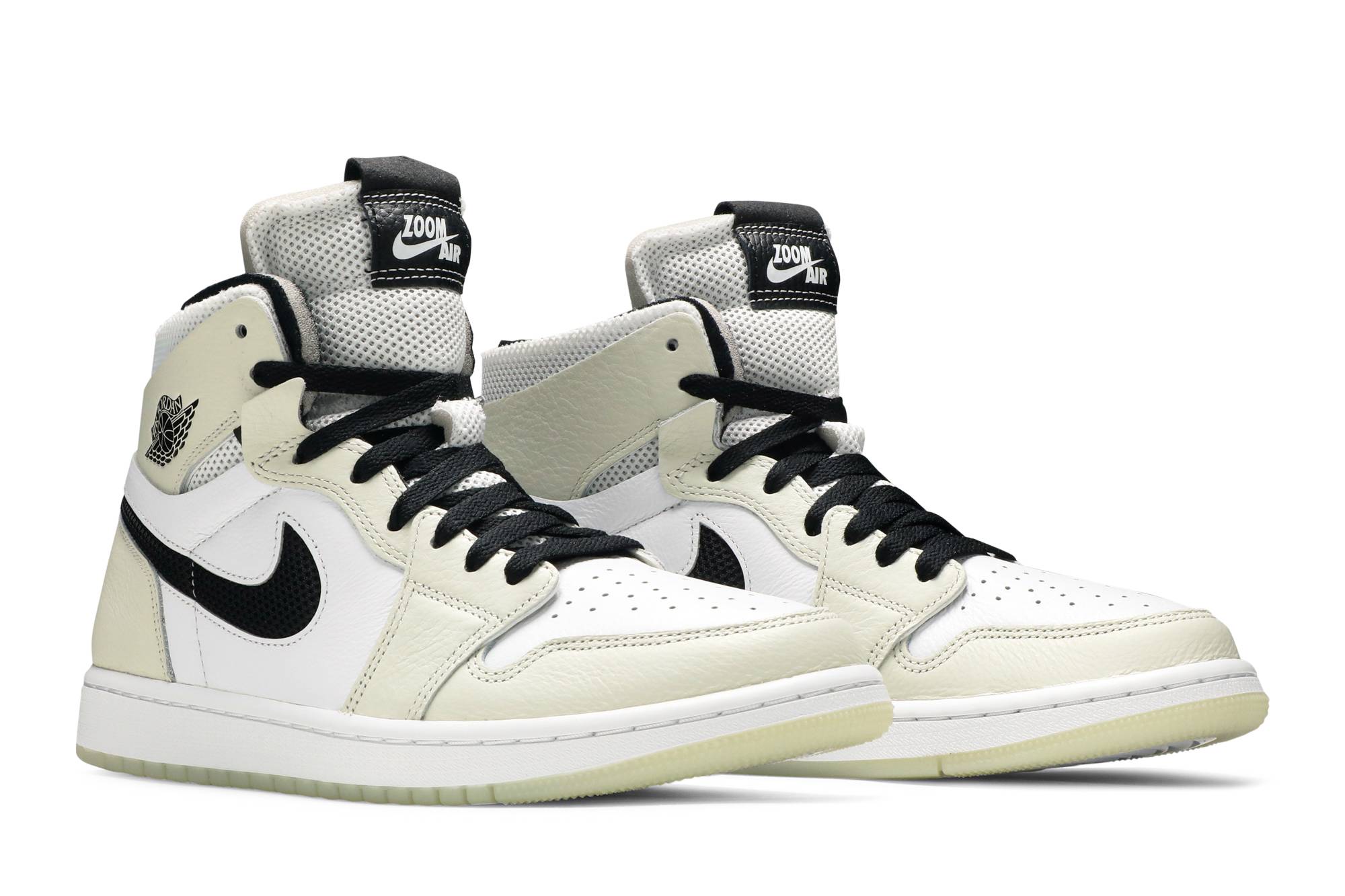 ( Women ) Air Jordan 1 High Zoom Comfort Light Bone CT0979-002 - Image 15