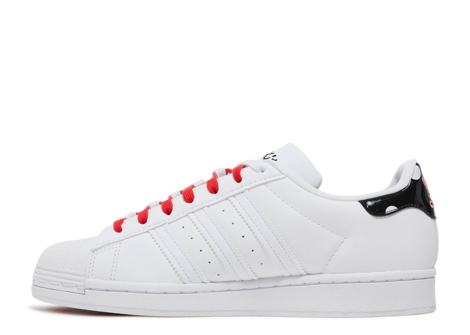 ( Women ) Hello Kitty X Adidas Superstar ‘White Bliss Pink’ GW7168 - Image 4
