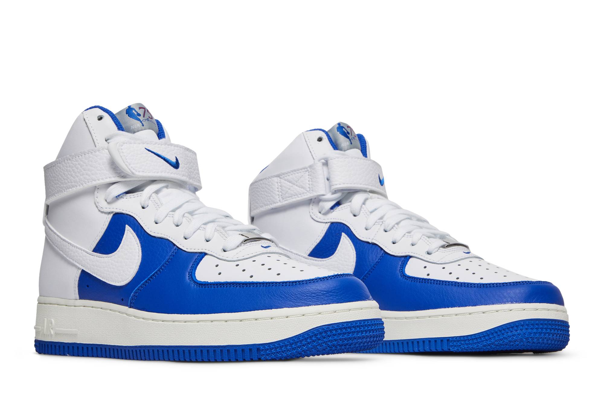 NBA X Nike Air Force 1 High ’75th Anniversary Royal White’ DC8870-100 - Image 8