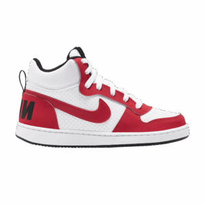 ( Grade School ) Nike Court Borough Mid ‘Gym Red White’ 839977-103