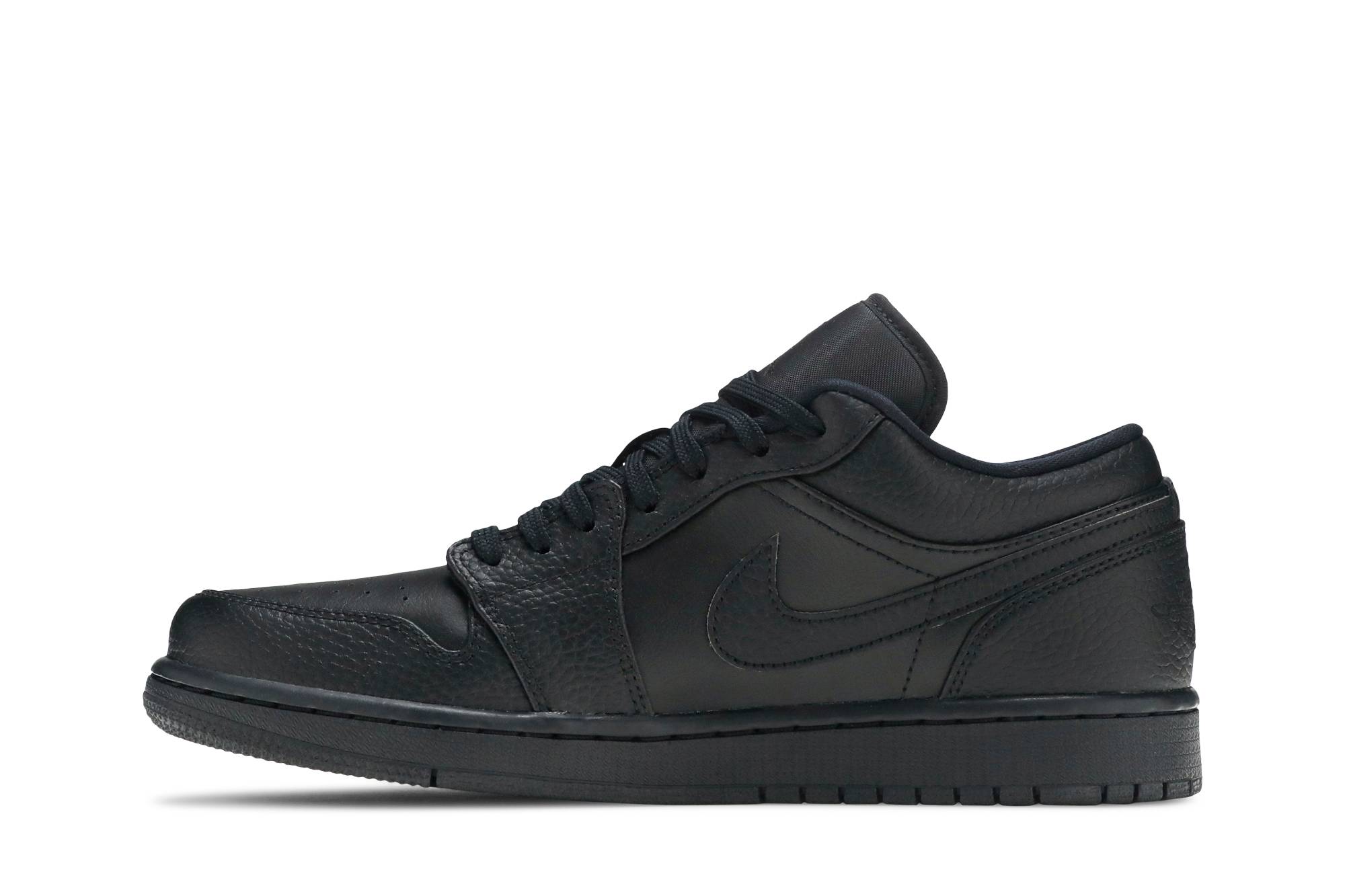Air Jordan 1 Low Triple Black 553558-091 - Image 3