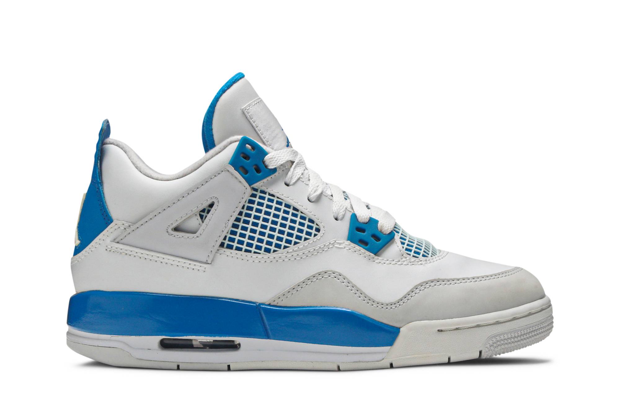 ( Grade School ) Air Jordan 4 Retro 2012 Military Blue 408452-105
