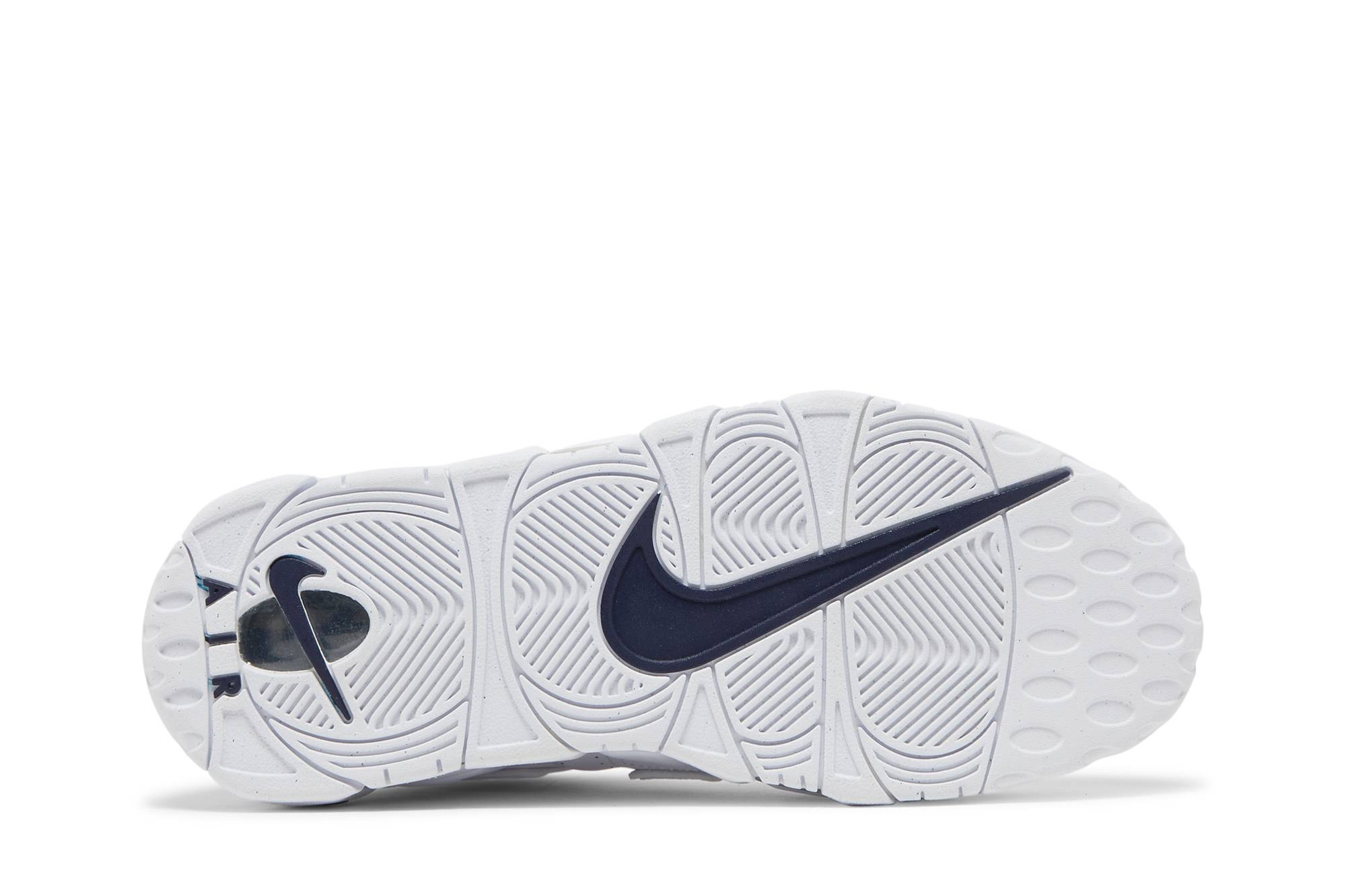Nike Air More Uptempo ‘White Navy’ DH8011-100 - Image 4