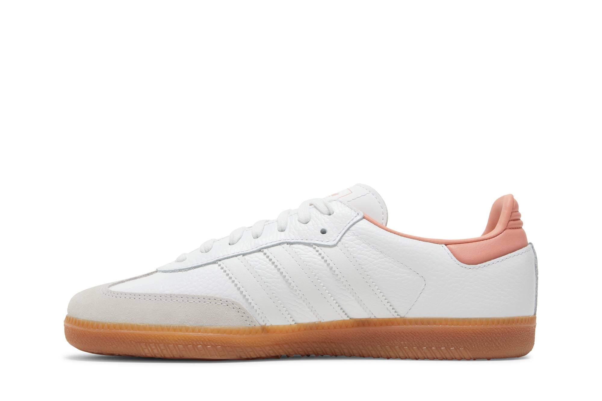 ( Women ) Adidas Samba OG White Wonder Clay Gum IG5932 - Image 3
