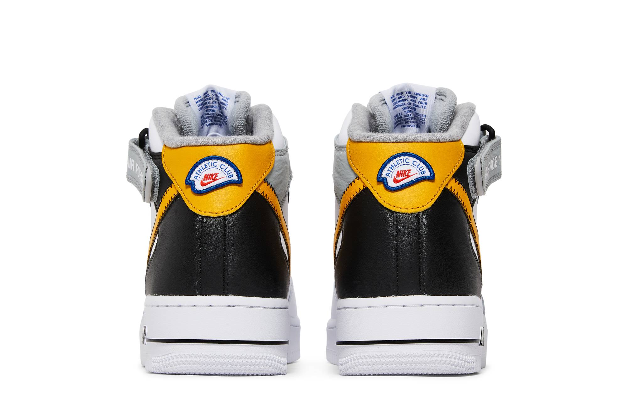 Nike Air Force 1 Mid Athletic Club White Yellow DH7451-101 - Image 6