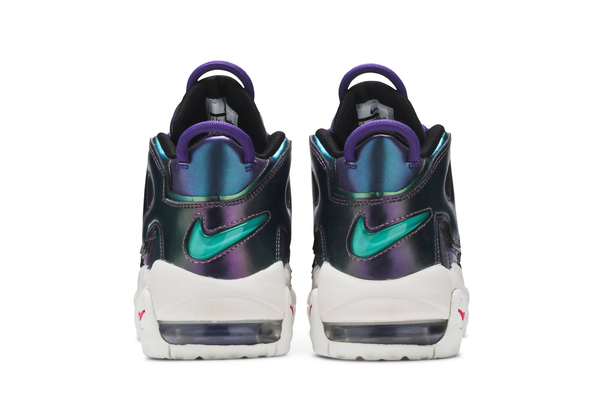 ( Grade School ) Nike Air More Uptempo Iridescent Purple 922845-500 - Image 6
