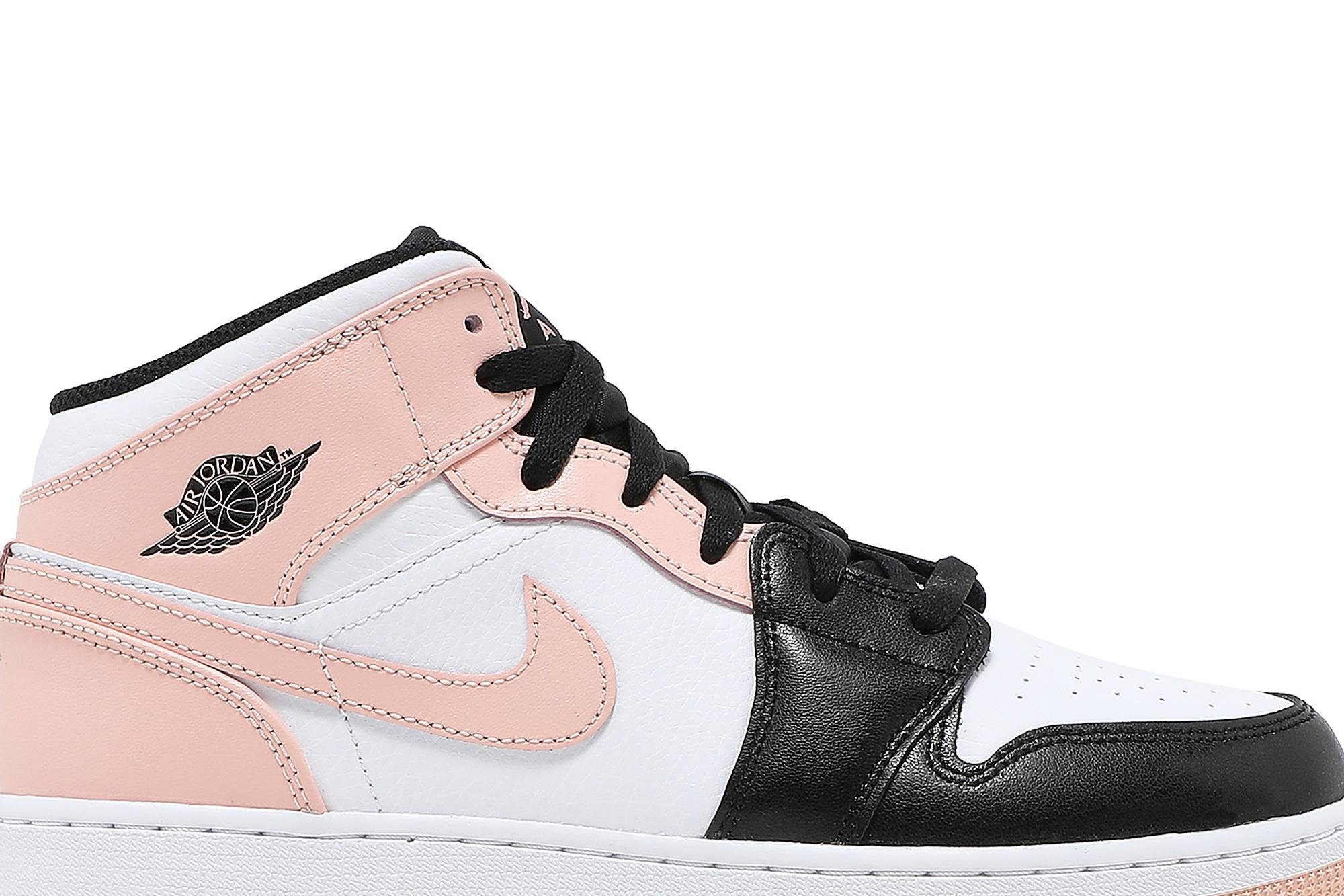 ( Grade School ) Air Jordan 1 Mid Crimson Tint 554725-133 - Image 2