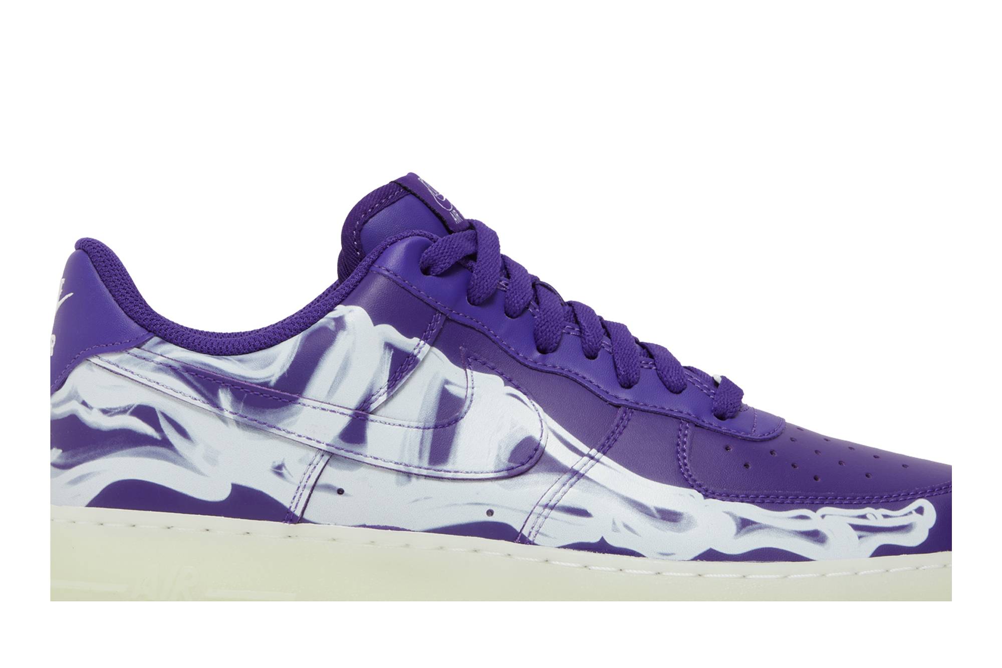 Nike Air Force 1 Low ‘Purple Skeleton’ CU8067-500 - Image 2