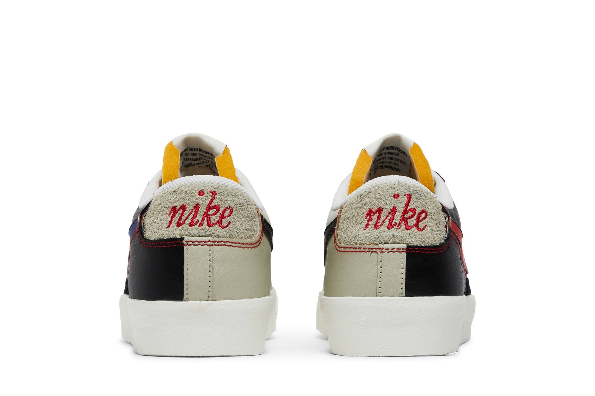 Nike Blazer Low 77 Premium Removable Swoosh – Black DH4370-001 - Image 6