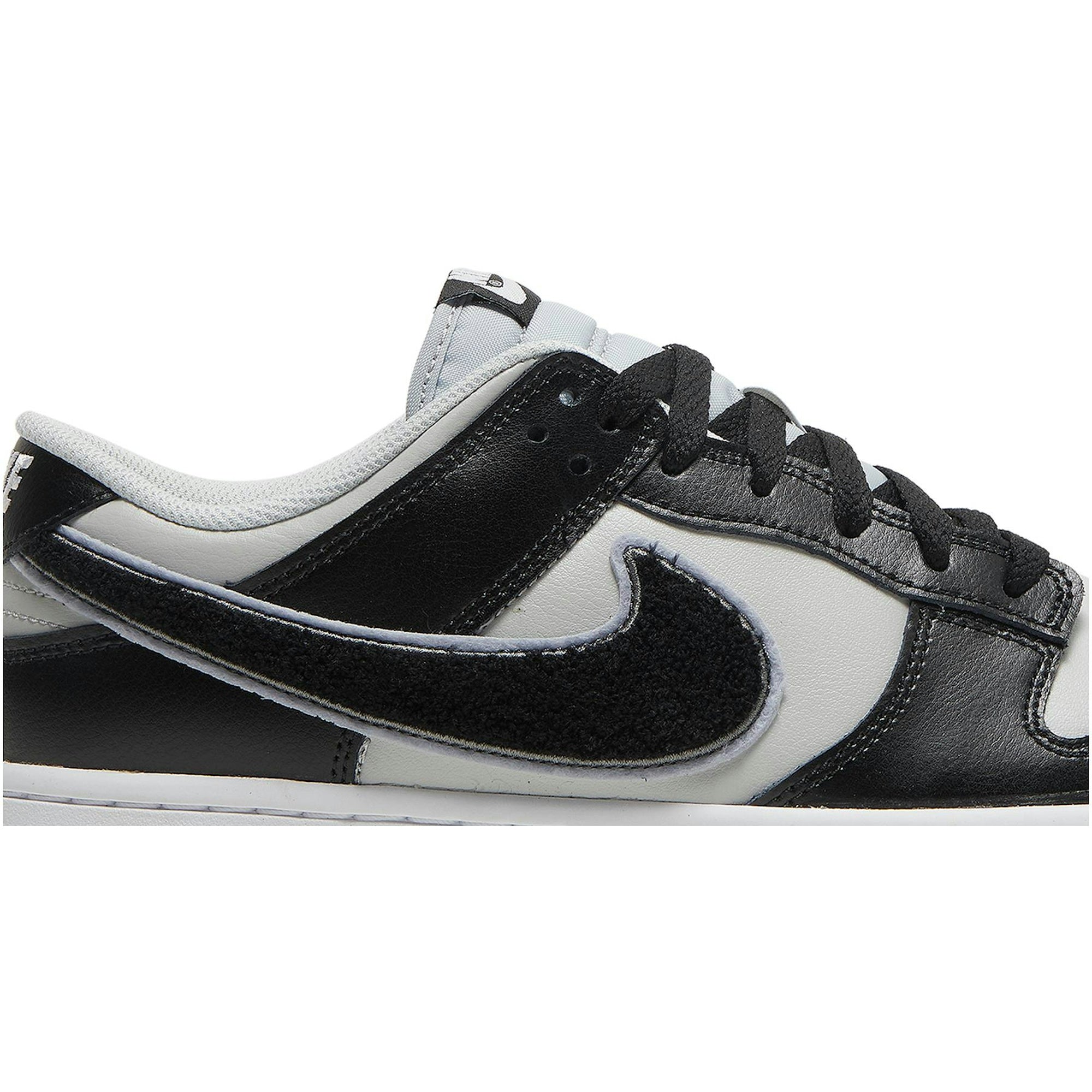 Nike Dunk Low Chenille Swoosh DQ7683-001 - Image 2