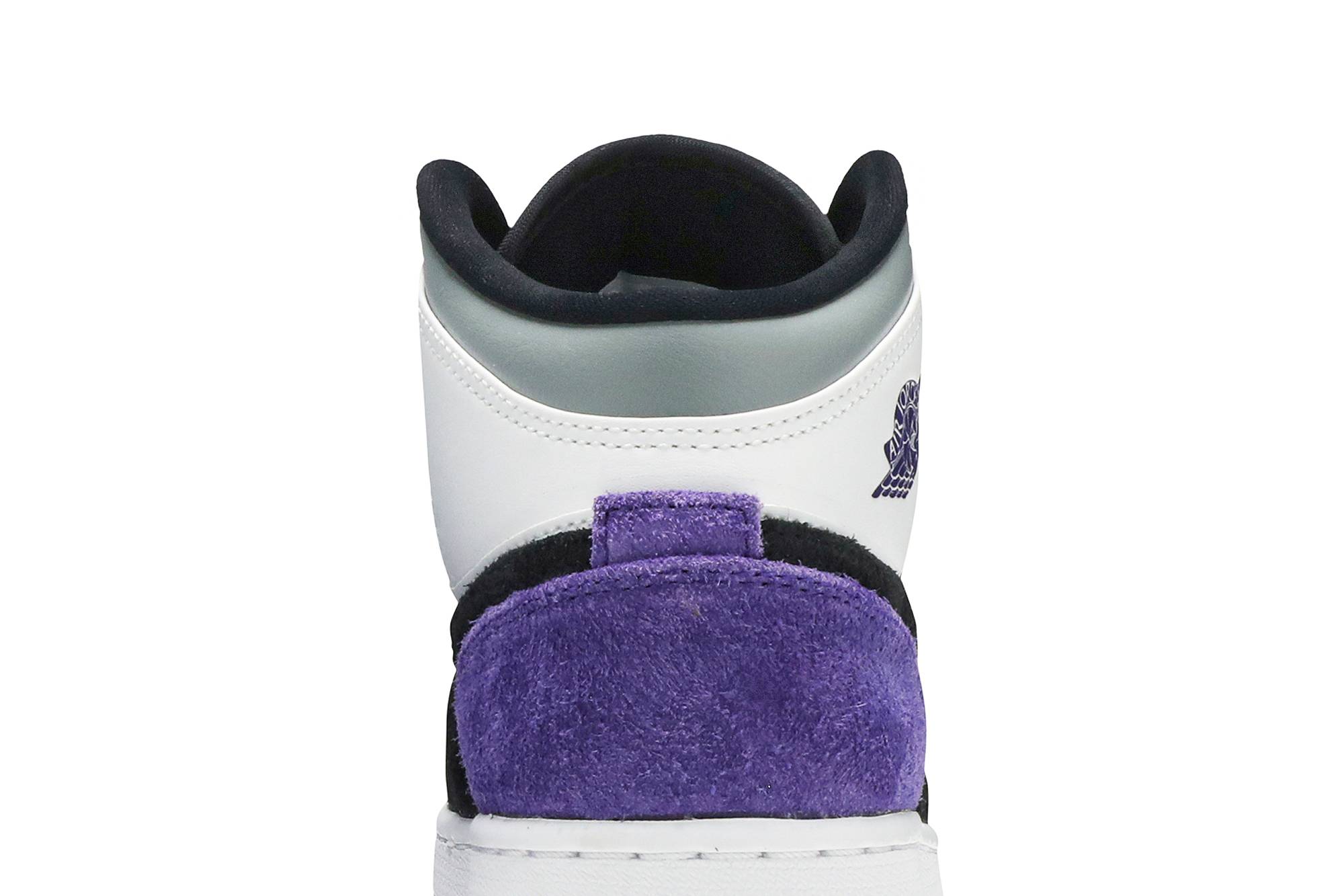 ( Grade School ) Air Jordan 1 Mid SE ‘Varsity Purple’ BQ6931-105 - Image 7