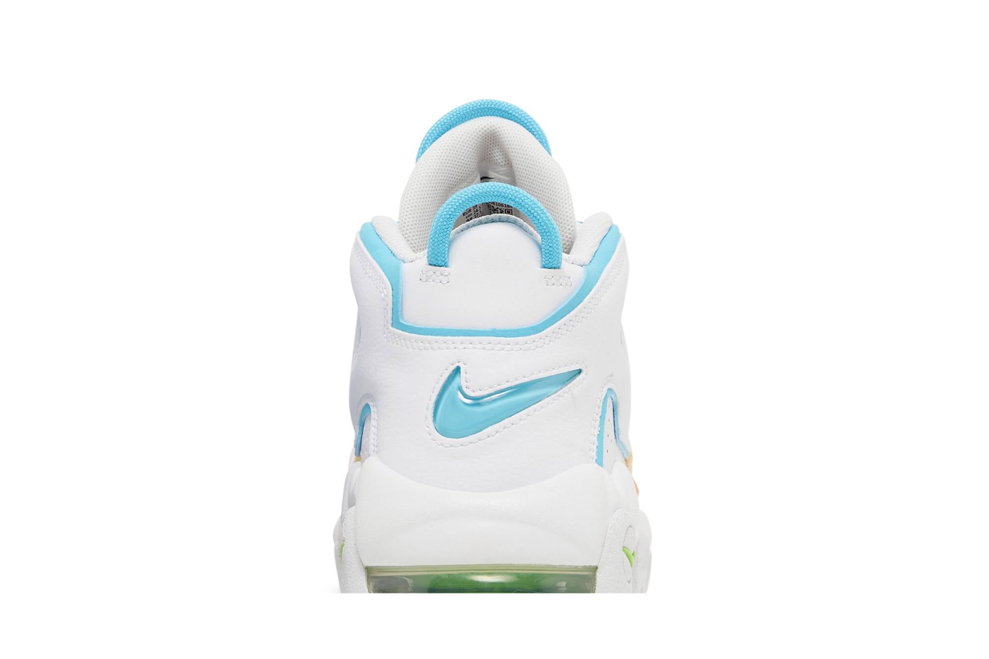 ( Grade School ) Nike Air More Uptempo White Rainbow FJ4624-100 - Image 14