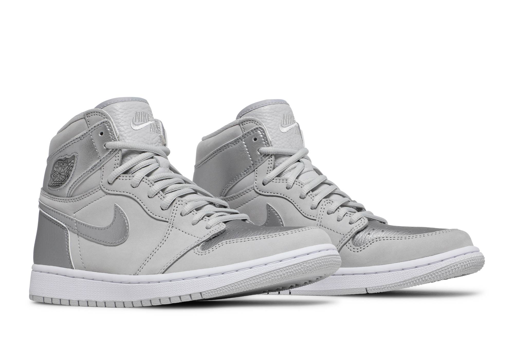 Air Jordan 1 Retro High OG CO.JP ‘Metallic Silver / Neutral Grey’ 2020 DC1788-029 - Image 8